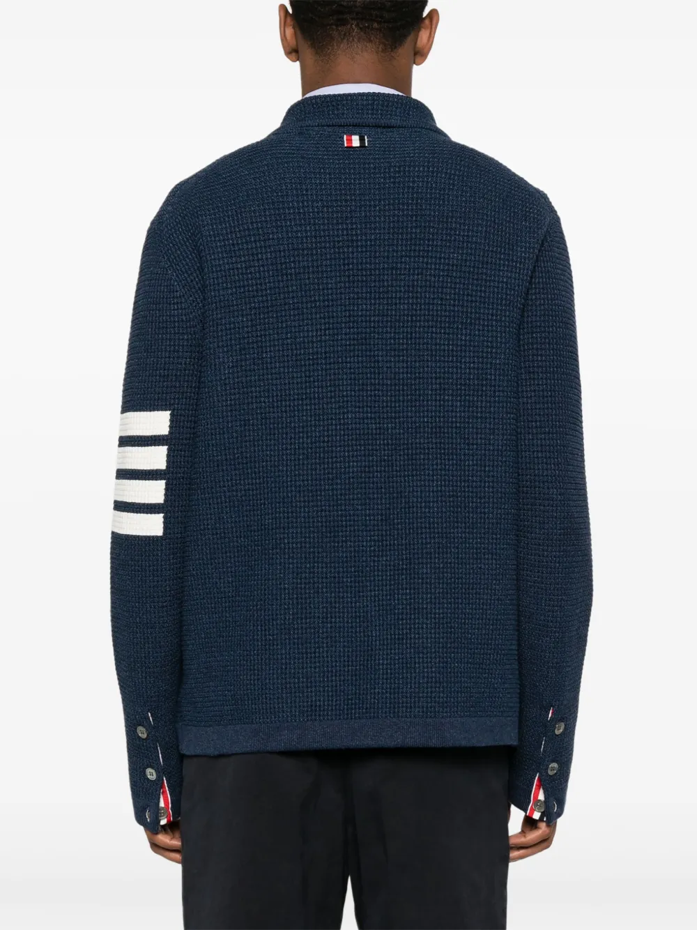 Thom Browne Vest met verlaagde schouders Blauw