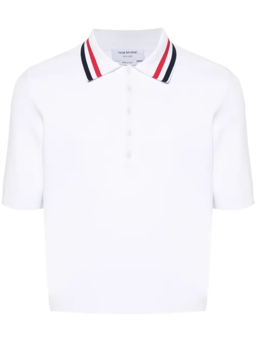 Polo à rayures RWB - Thom Browne - Modalova