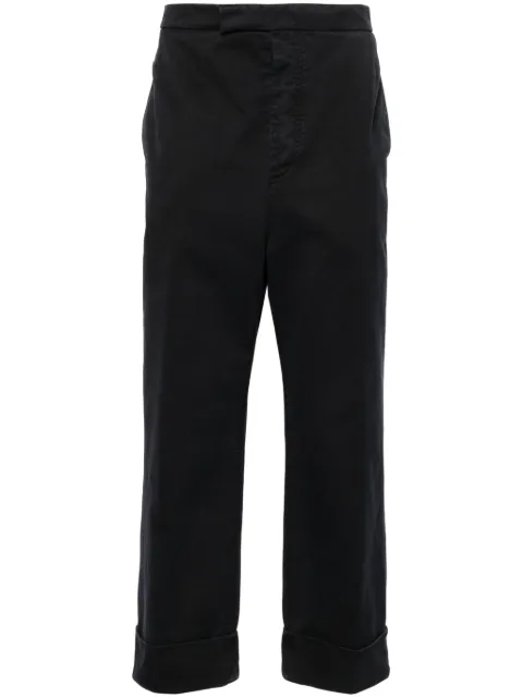 Thom Browne pressed-crease straight-leg trousers