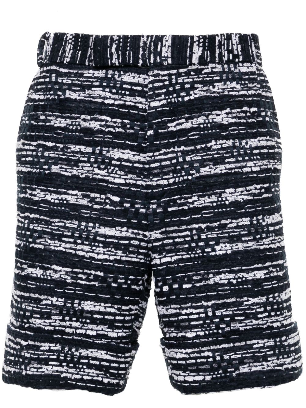 Thom Browne Tweed shorts Blauw