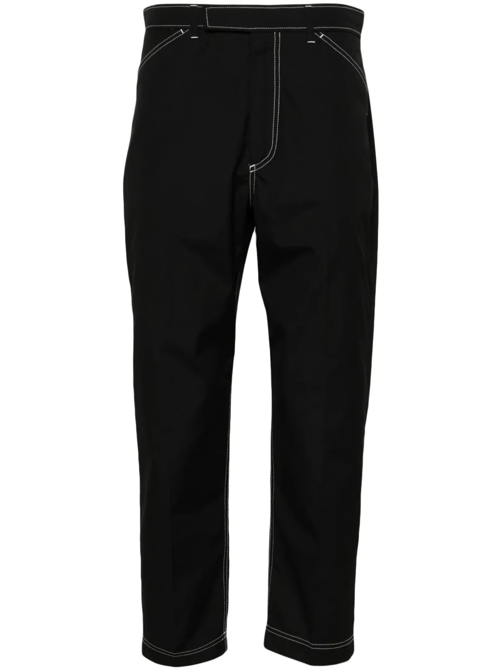 Thom Browne mid-rise tapered chinos | Black | Image 1