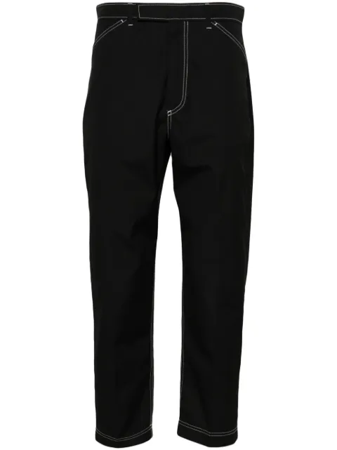 Thom Browne pantalones chinos con tiro medio