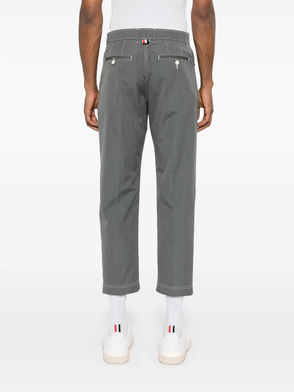 Thom Browne Cropped broek Grijs