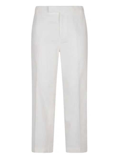 Pantalon en coton à coupe droite - Thom Browne - Modalova