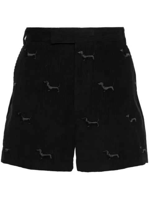 Thom Browne mid-rise corduroy bermuda shorts