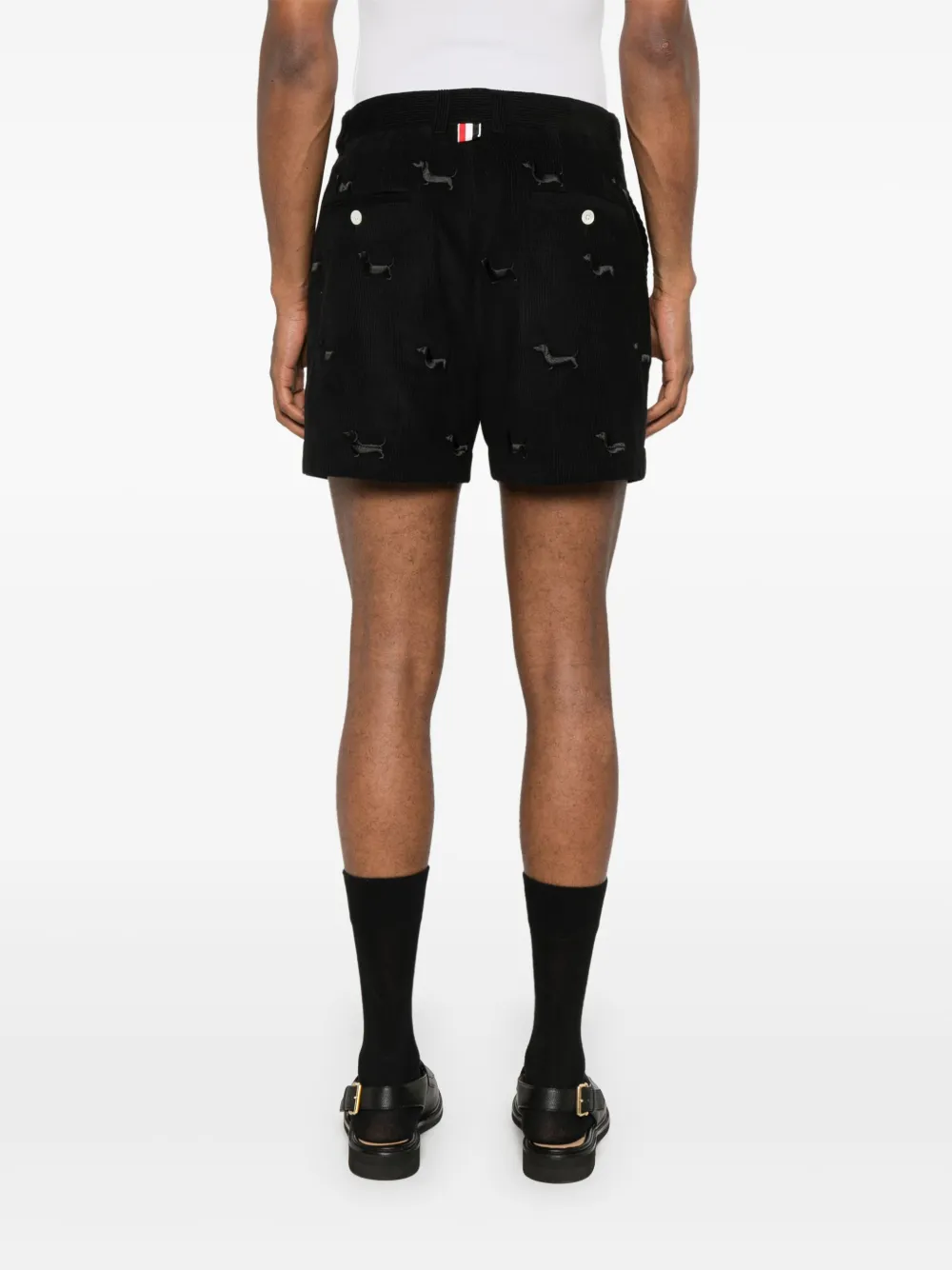 Thom Browne Bermuda shorts Zwart