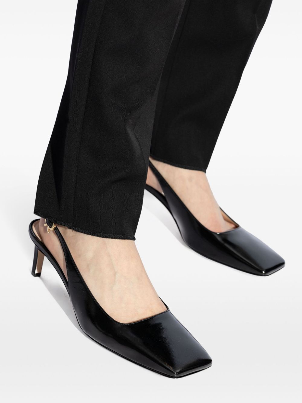 Gianvito Rossi Christina Sling 55 pumps Zwart