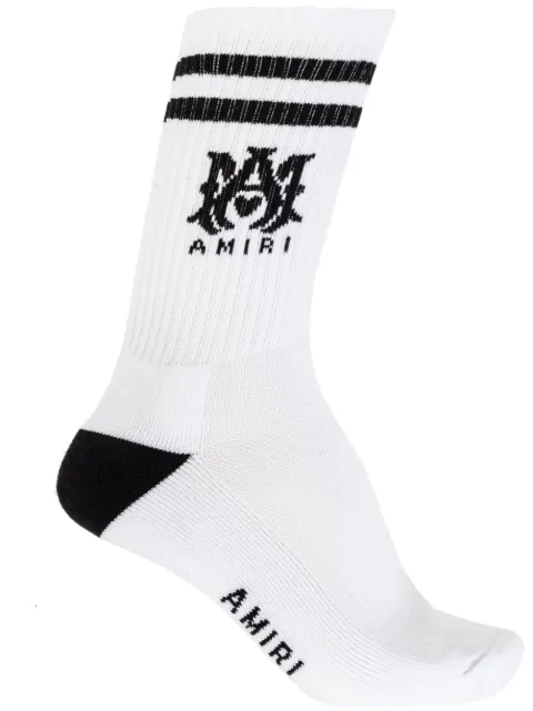AMIRI logo-print socks