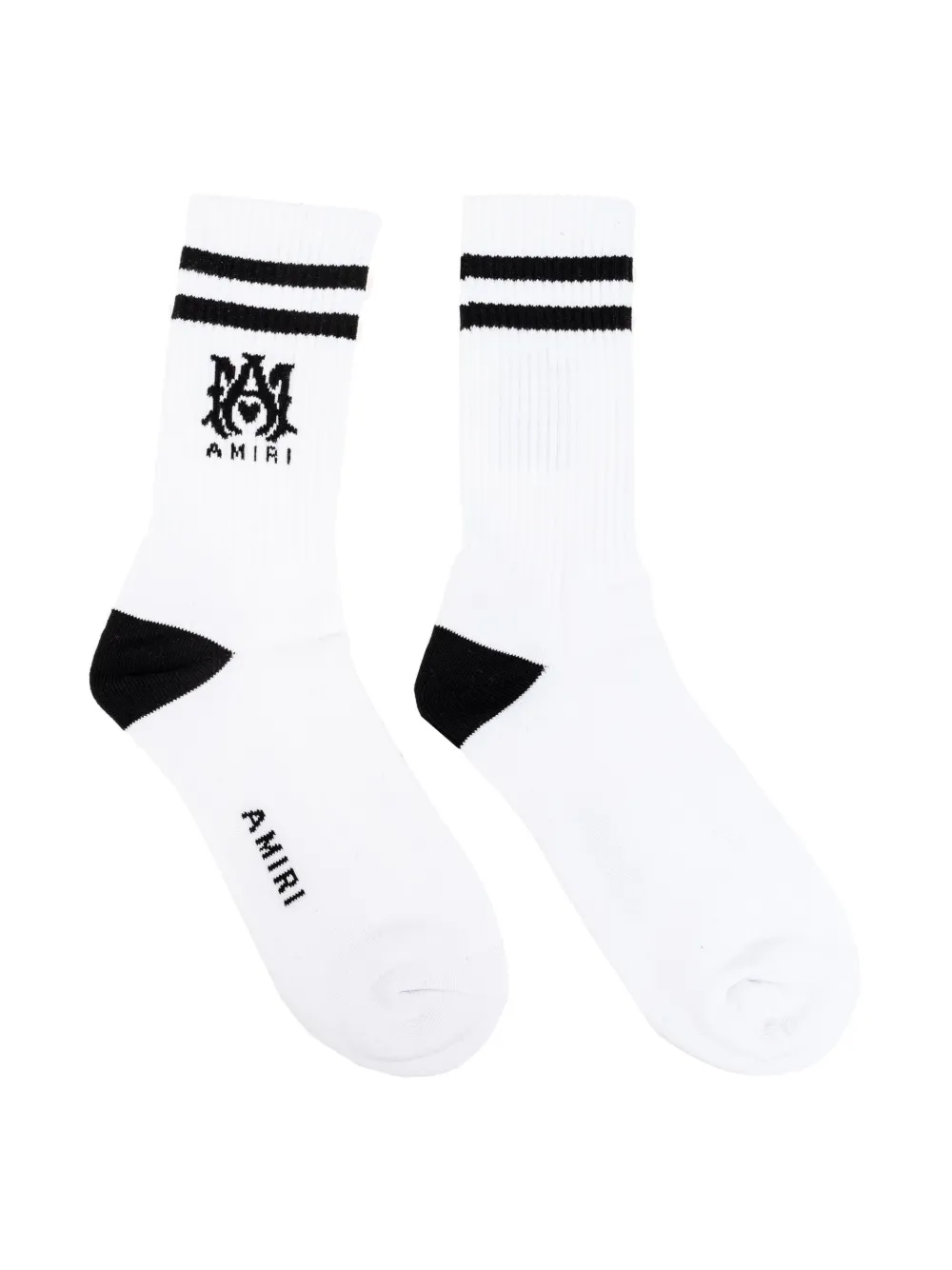 AMIRI Sokken met logoprint Wit