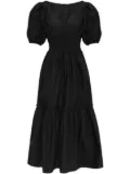 GANNI Cotton Dress - Black