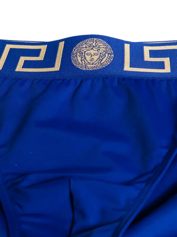 Greca Border Swim Briefs | VERSACE US