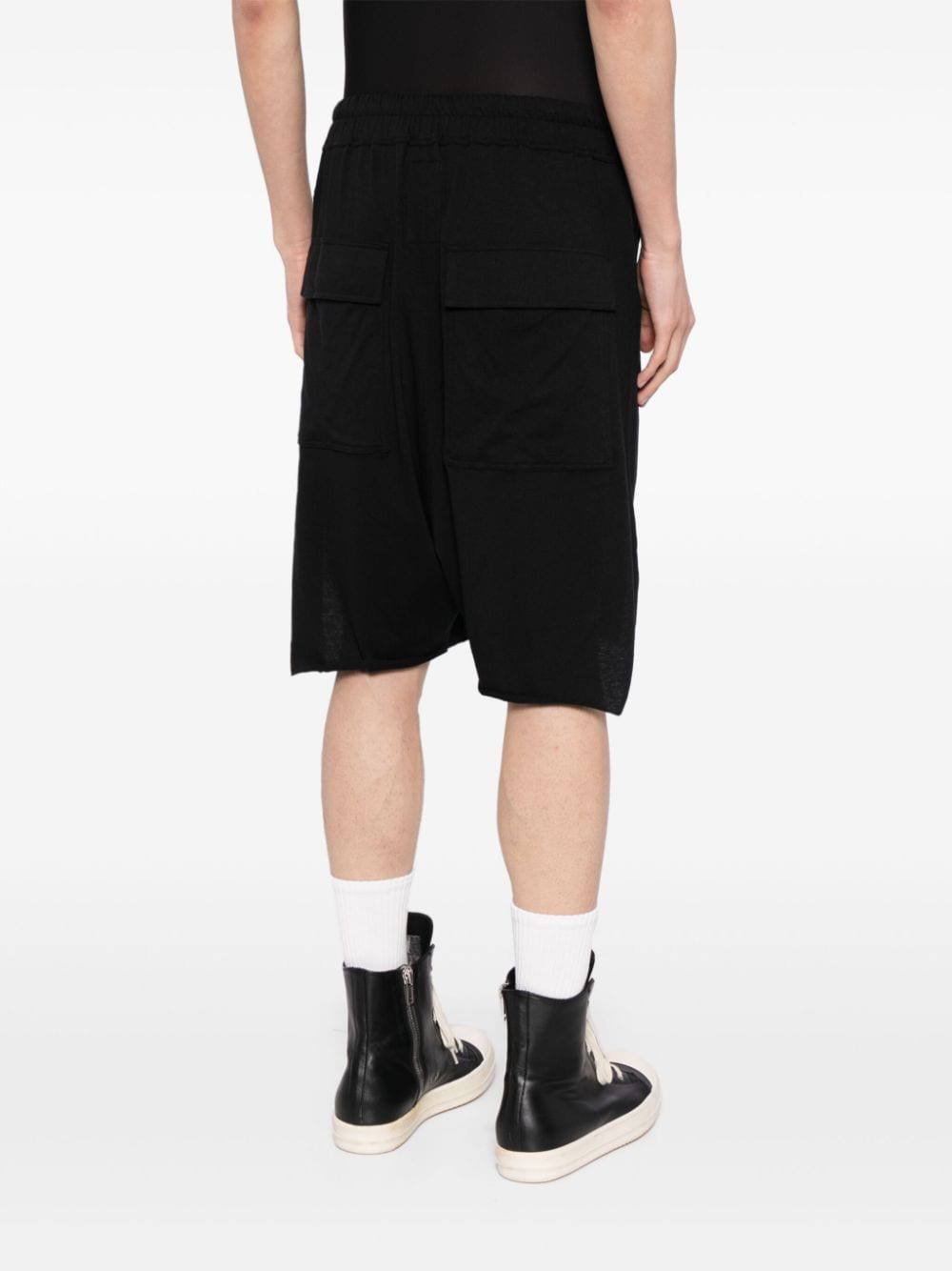 Rick Owens X Champion Shorts met trekkoord Zwart