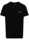 A.P.C. logo-print cotton T-shirt - Black