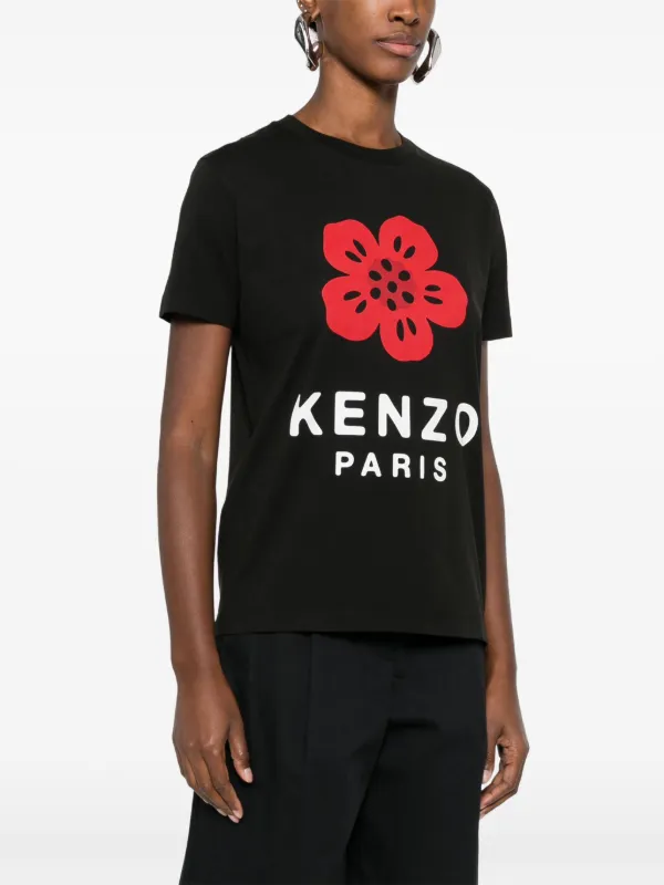 Kenzo Camiseta Boke Flower Negro FARFETCH ES