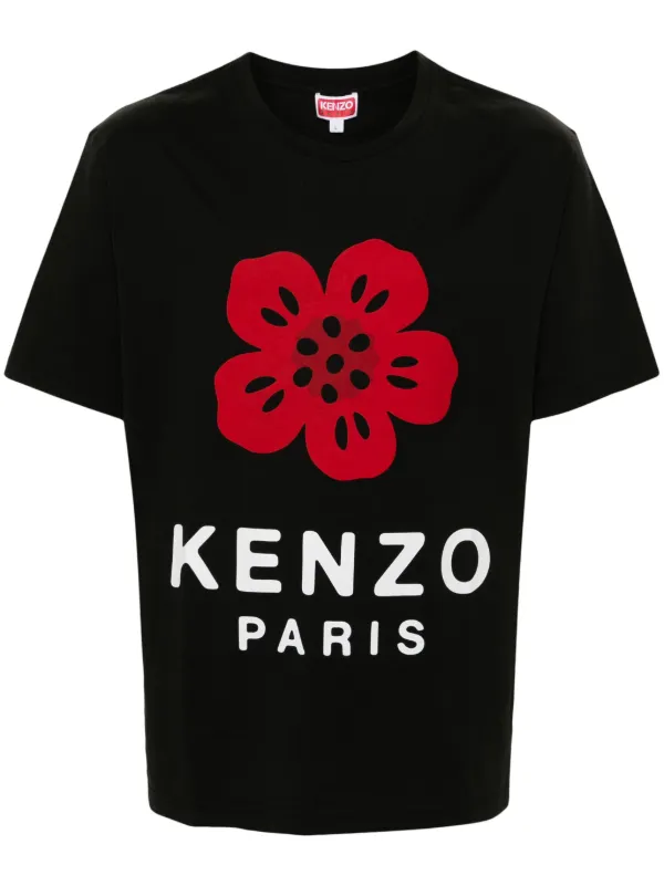 Kenzo Boke Flower T shirt Black FARFETCH SG