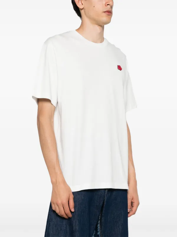 ★KENZO★ Bokeh 20 Oversized Short Sleeve T-Shirt White FE65 Oversize 'Boke Flower 2.0' T-shirt | Men's | KENZO