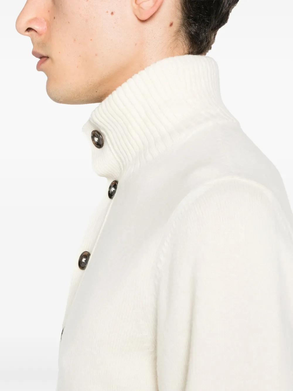 TOM FORD Trui met kraag Beige