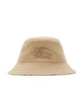 Burberry Kids reversible cotton bucket hat - Neutrals