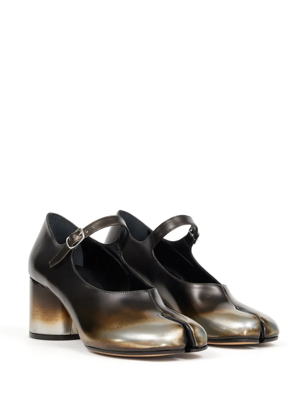 Maison Margiela Tabi Mary-Jane leren pumps 60 mm - Bruin