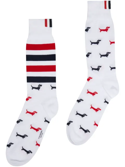 Thom Browne mid-calf socks