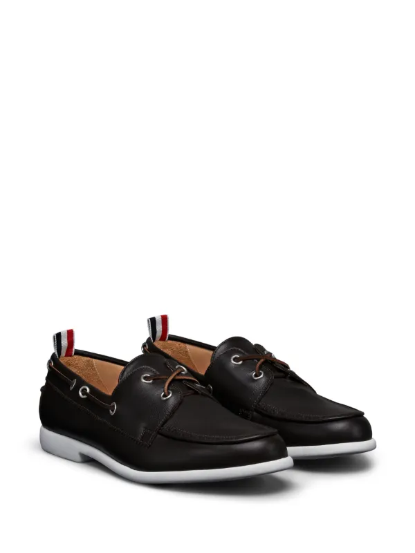 black dress shoes with brown trim Valedictorian Tassel Loafer main image 1
