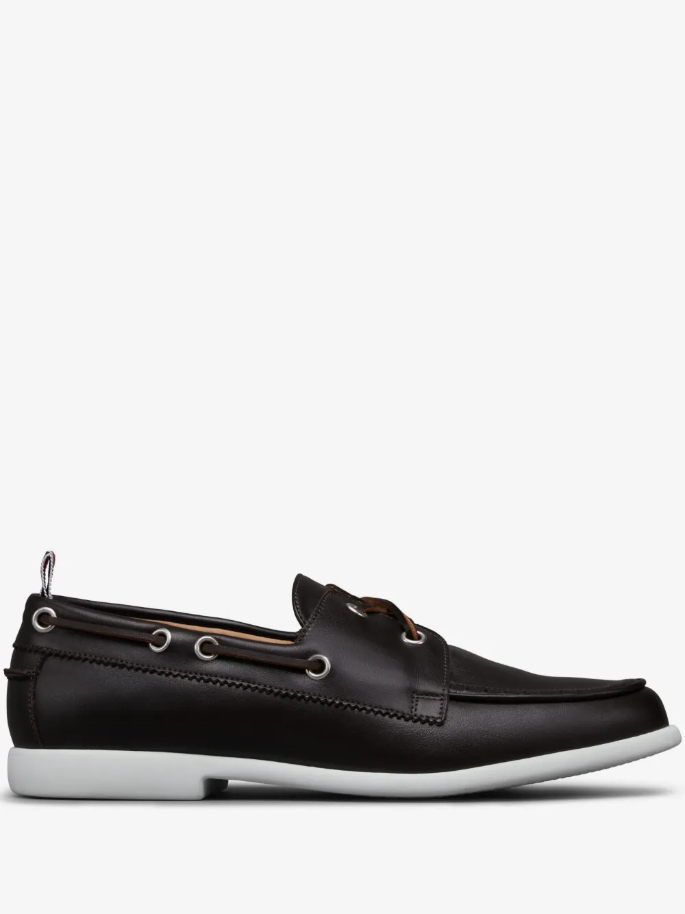 Thom Browne Brogue boat shoes | Brown | Image 1