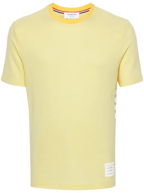 Thom Browne 4-Bar stripe cotton T-shirt