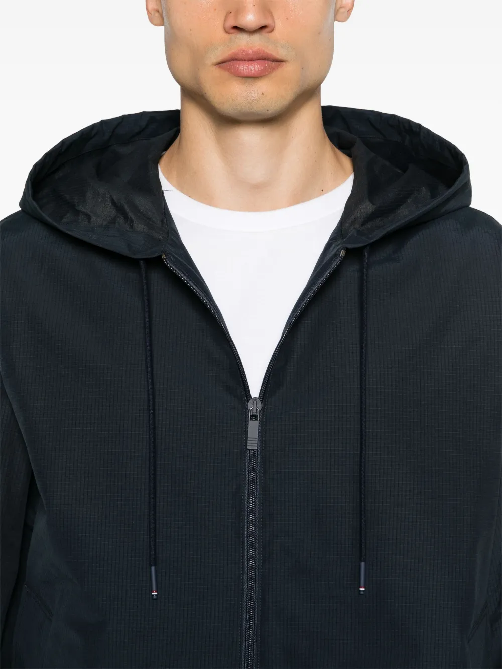 Thom Browne Jack met capuchon Blauw