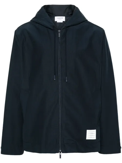 Veste zippée à capuche - Thom Browne - Modalova
