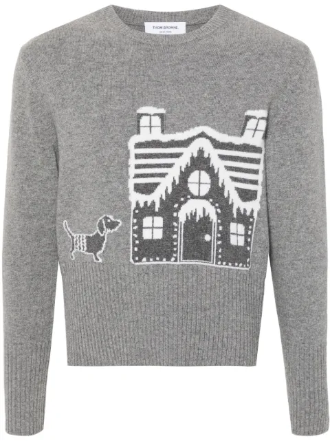 Thom Browne Pullover mit Jacquardmuster