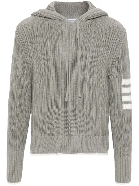 Thom Browne hoodie de canalé
