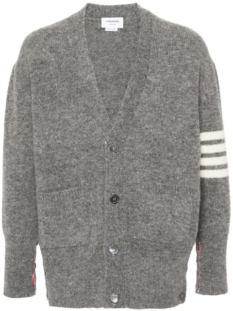 Thom Browne 4-Bar mélange wool cardigan