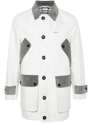 Thom Browne(トム・ブラウン)メンズ チェスターコート Thom Browne(トム・ブラウン)メンズ チェスターコート