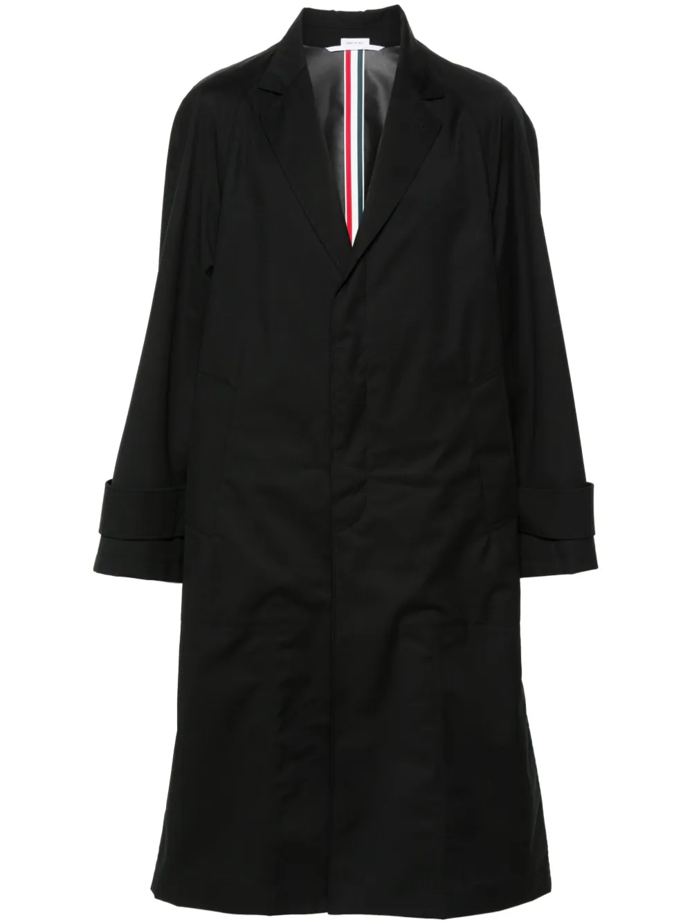 Thom Browne single-breasted wool coat | Black | Image 1