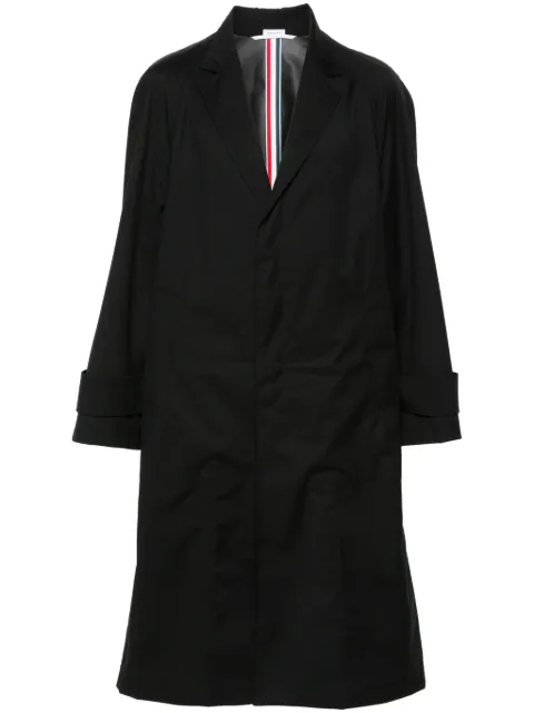 Thom Browne معطف صوف بصف أزرار