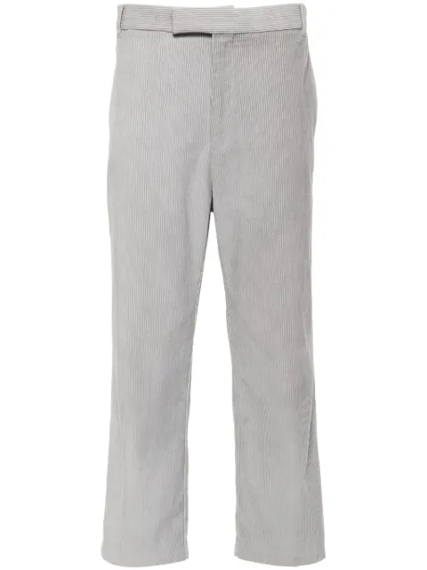 Thom Browne mid-rise straight-leg trousers
