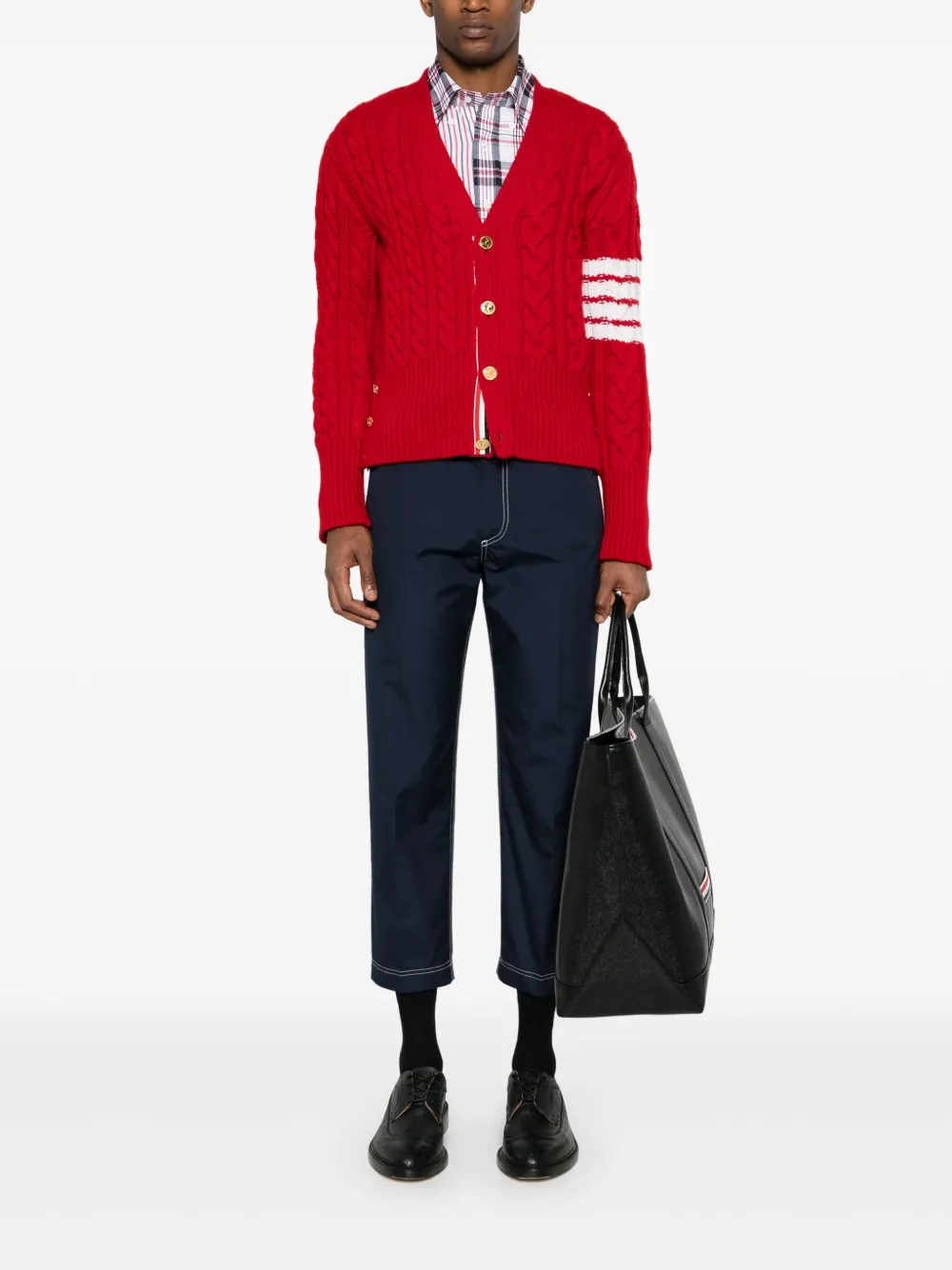 thombrowne Thom Browne Chino met toelopende pijpen - Blauw