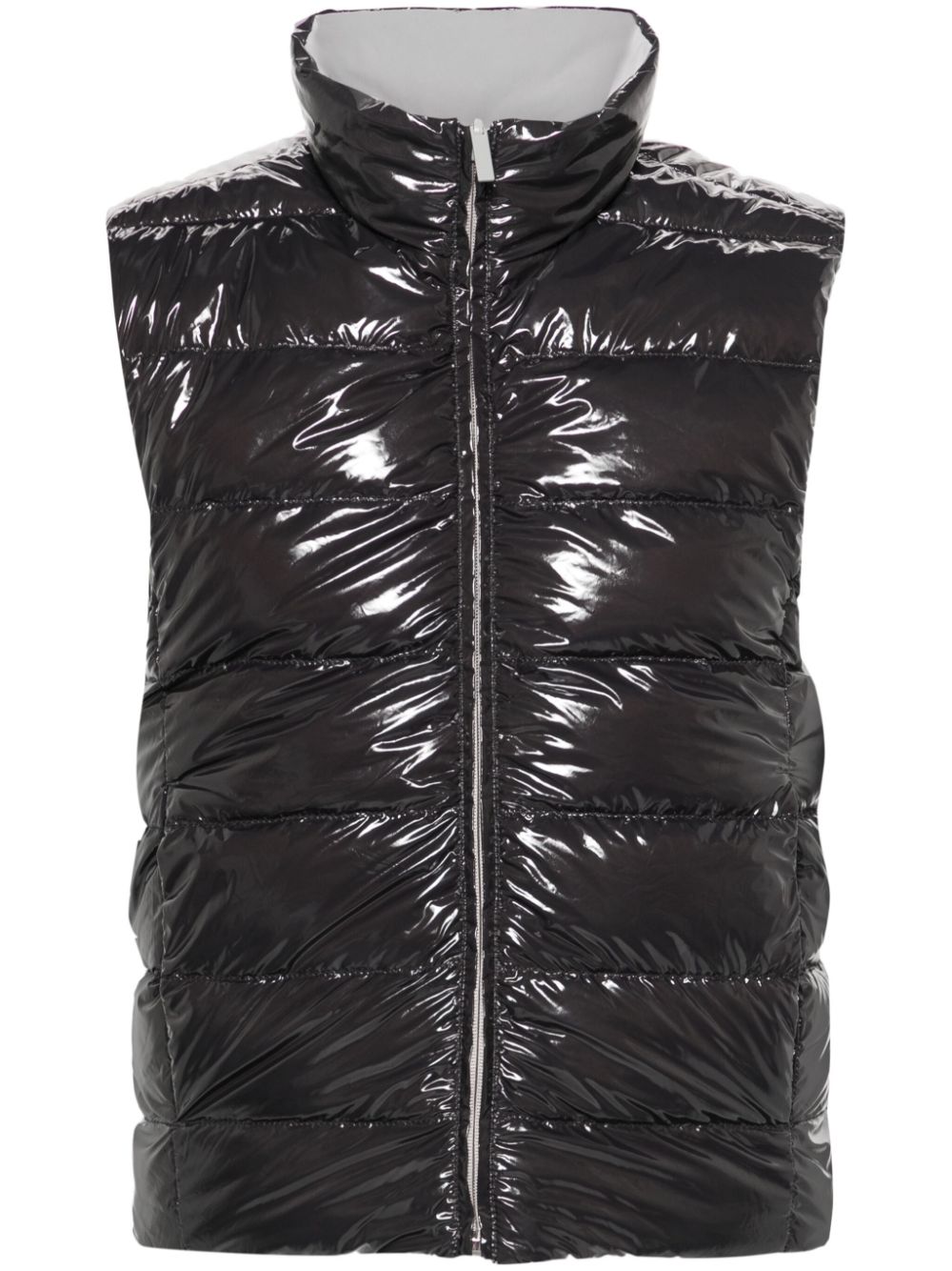 reversible padded gilet