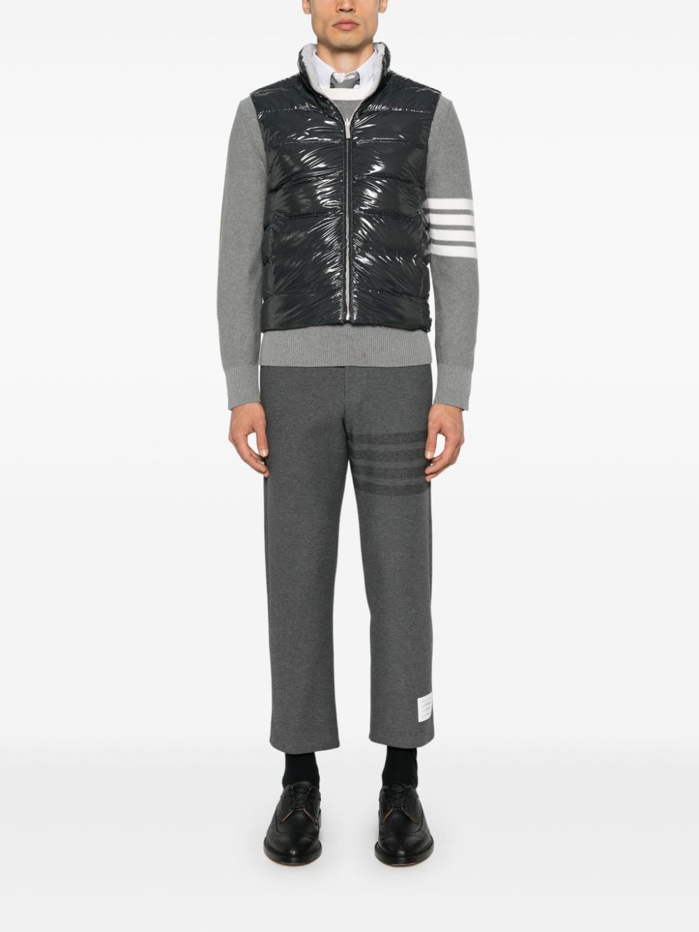 Thom Browne Omkeerbare bodywarmer - Grijs