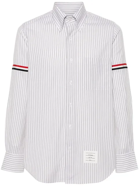 Thom Browne RWB-stripe cotton shirt 