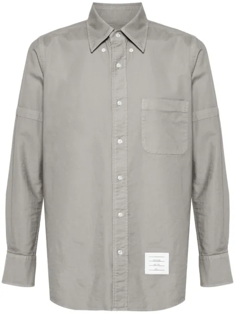 Thom Browne camisa con brazaletes ajustables