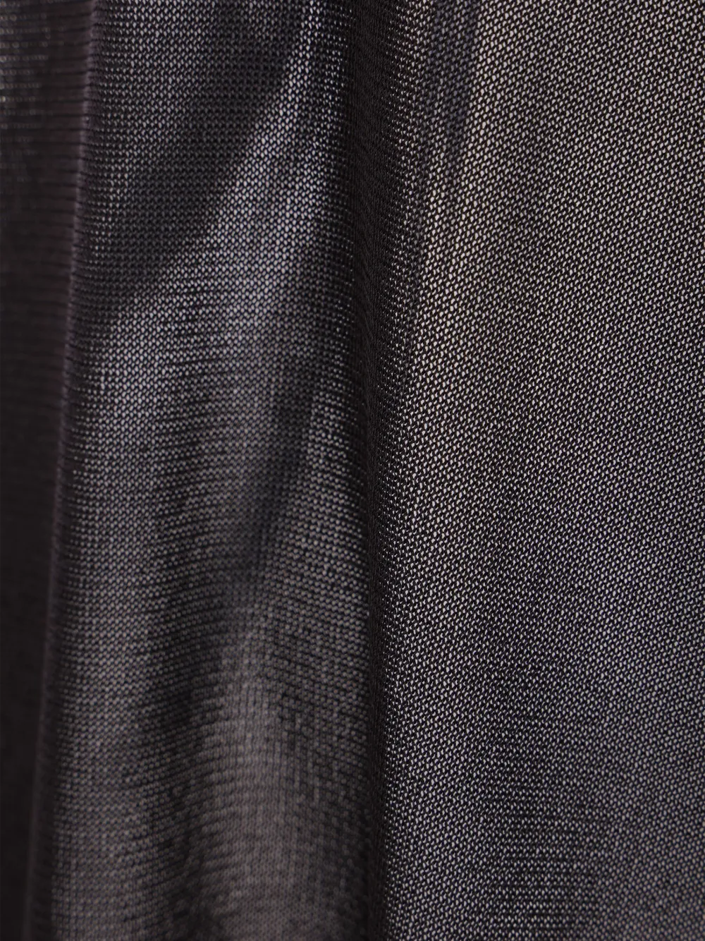 Saint Laurent Tanktop met diepe ronde hals Zwart