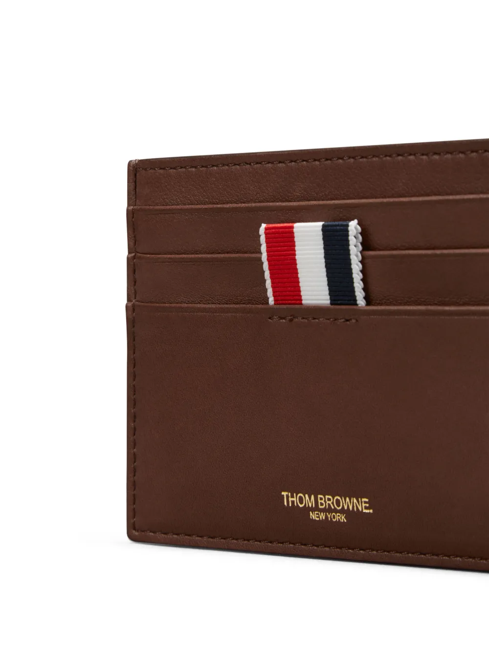 Thom Browne Double pasjeshouder Bruin