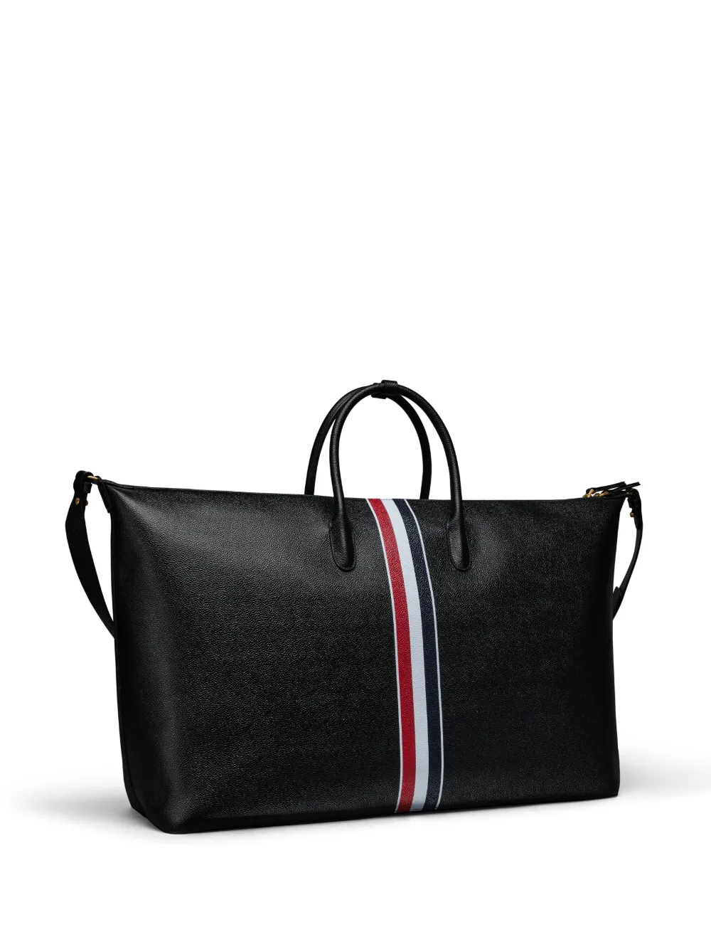 Thom Browne Tas met streepdetail Zwart