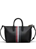 Thom Browne small leather duffle bag - Black