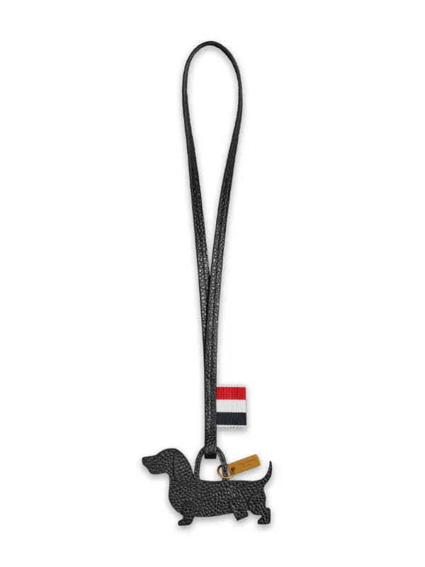 Thom Browne Hector キーホルダー | ブラック | FARFETCH JP