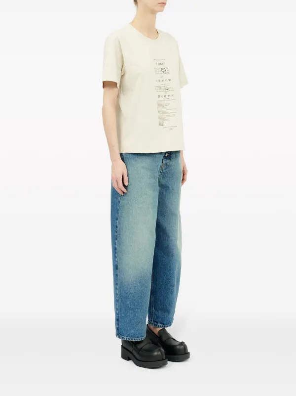 MM6 Maison Margiela バイカラーベルテッドシャツ MM6 Maison Margiela バイカラーベルテッドシャツ MM6 Maison Margiela