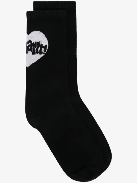Carhartt WIP Amour logo-intarsia socks