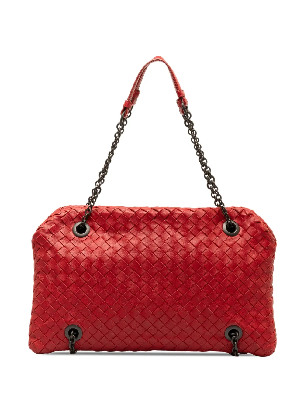 Bottega Veneta Pre-Owned 2012-2023 Intrecciato Duo shoulder bag - Rood