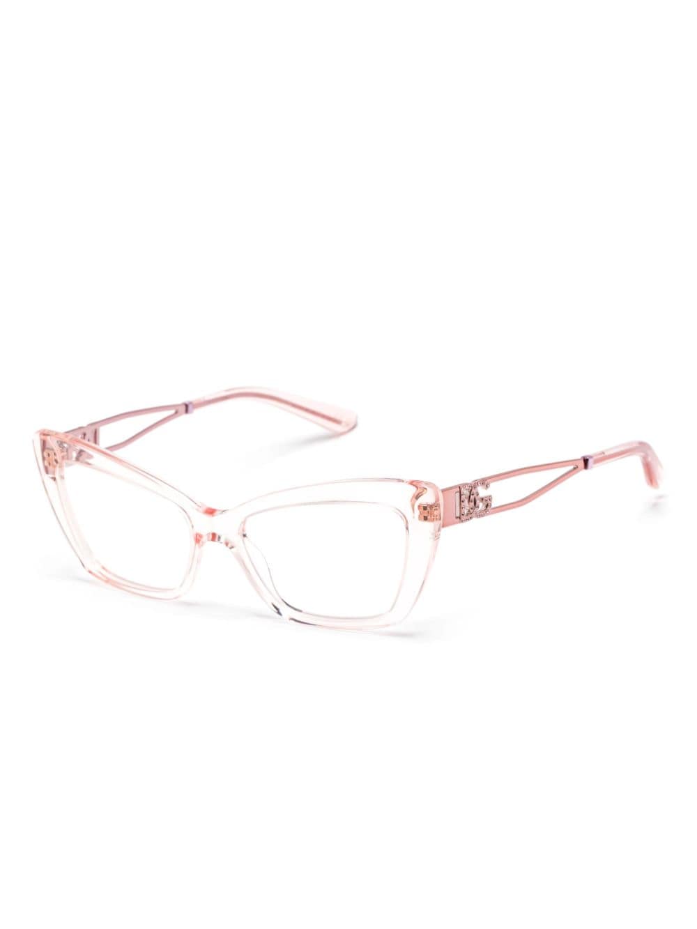 Dolce & Gabbana Eyewear DG3375B cat-eye bril - Roze